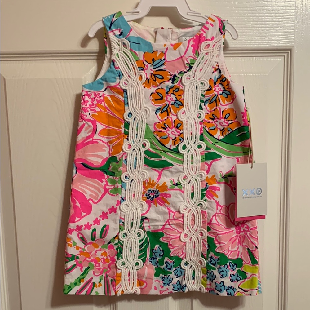 Lilly Pulitzer for Target Colorful Floral Kids Dress